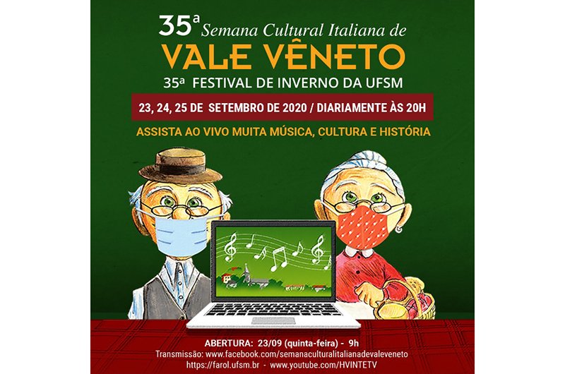 Abertura da Semana Cultural Italiana de Vale Vêneto e do Festival